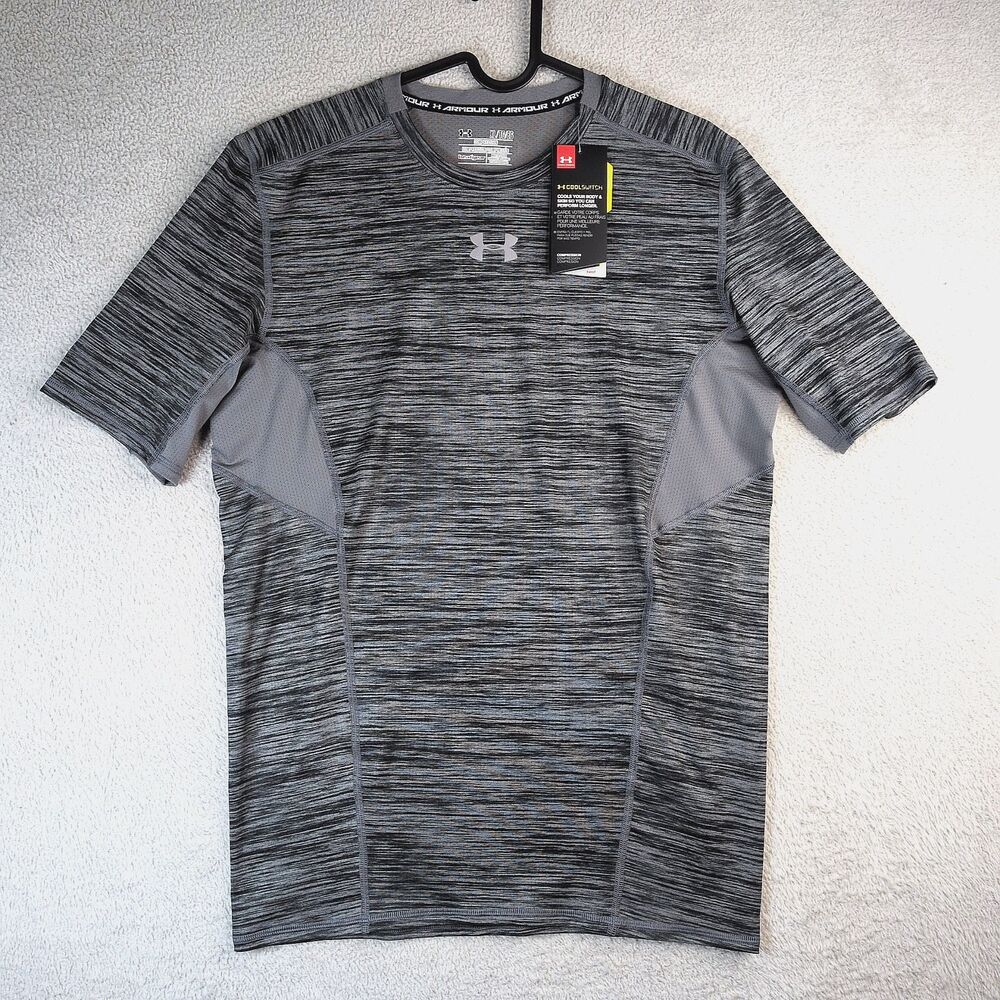 NEW Under Armour CoolSwitch Compression Shirt Hea… - image 1